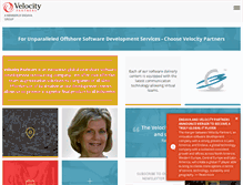 Tablet Screenshot of jobs.velocitypartners.net